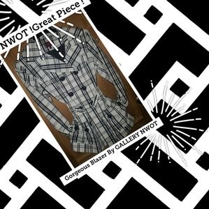 Blazer By GALLERY.Fully lined.  NWOT